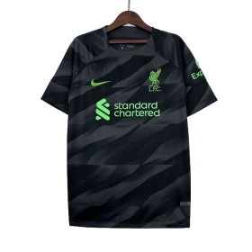 Camisolas Liverpool Guarda Redes 1º Equipamento Principal 2023-24 Manga Curta